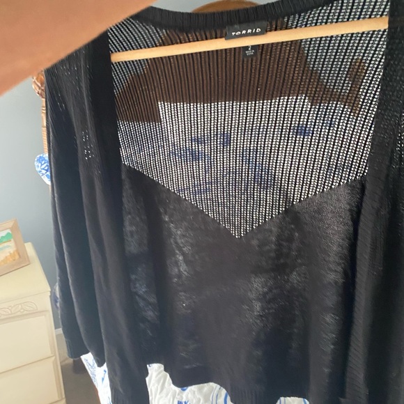Torrid Black Women's Sweater - Picture 2 of 10